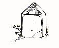Gravestone drawing