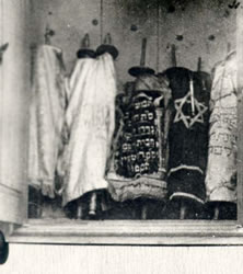 Torah scrolls